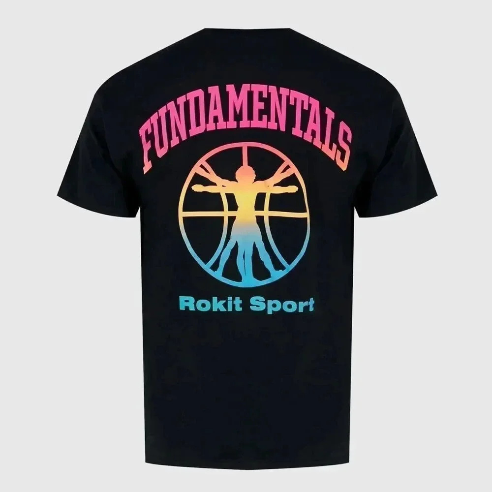 Rokit Sport Shirt Large in black nwot